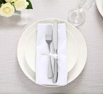 White Cotton Napkin Table Linen Dinner 100% Egyptian Napkins Hotel Wedding 250TC Towelsworld