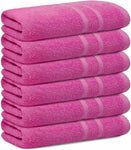 Pack of 3 & 6 Large Bath Sheets 75 X 150 cm / Bathroom Towels, 100% Cotton Towelsworld