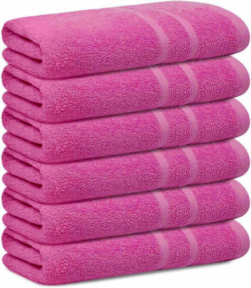 Pack of 3 & 6 Large Bath Sheets 75 X 150 cm / Bathroom Towels, 100% Cotton Towelsworld