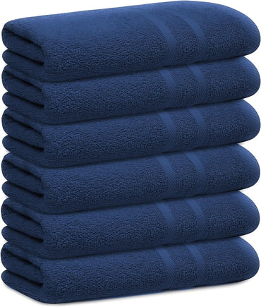 Pack of 3 & 6 Large Bath Sheets 75 X 150 cm / Bathroom Towels, 100% Cotton Towelsworld