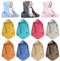 Toddler Baby Hooded Towel 100% Cotton Soft Newborn Kids Bathrobe Baby Towel Wrap - Towelsbay