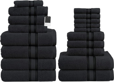 6-Piece Towel Bale - Complete Bathroom Laundry Set - Towelsbay