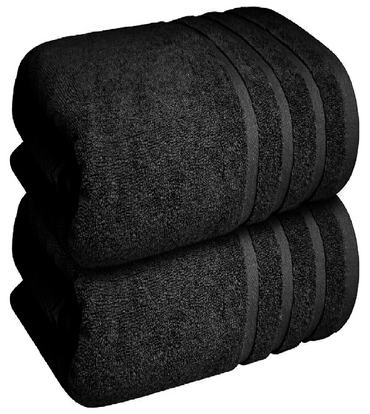 Ultra-soft large bath towels for ultimate comfort