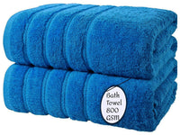 2x-LARGE BATH TOWELS 100% EGYPTIAN COTTON SUPER JUMBO TOWELS