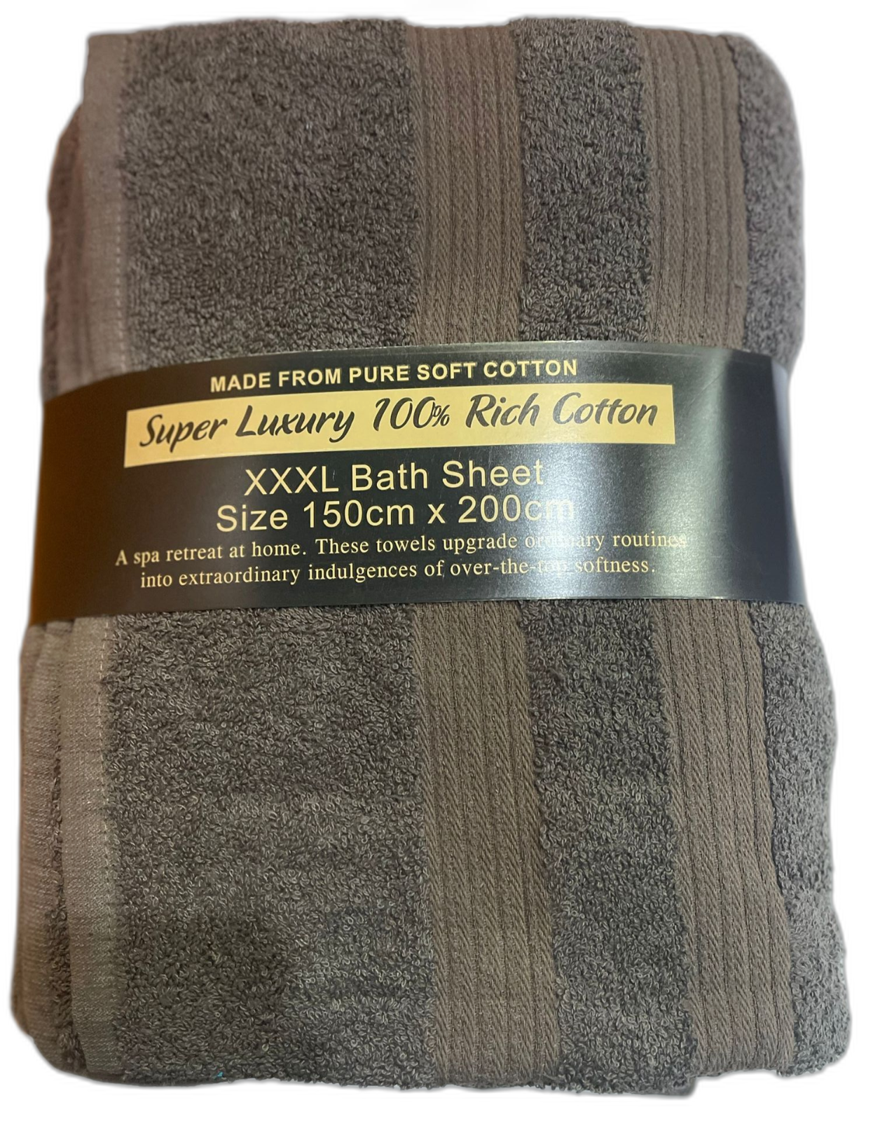 XXXL Large Jumbo Bath Sheet Towel 100% Cotton Egyptian Cotton Bath Sheets (150 x 200 CM)