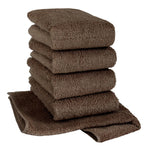 12X Premium Face Cloths 100% Super Soft Cotton Towels 30 X 30cm - Towelsbay