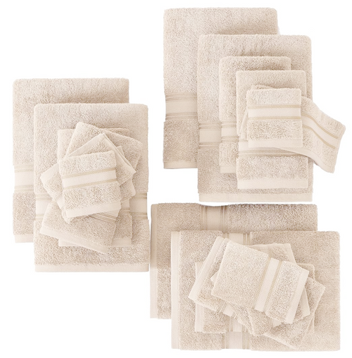 6-Piece Towel Bale - Complete Bathroom Laundry Set - Towelsbay