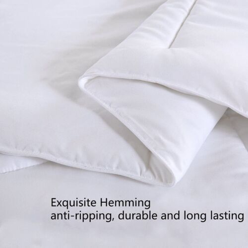 100% Cotton Anti Allergy Duvet 4.5 10.5 13.5 15 Tog Duvet King Size - Towelsbay