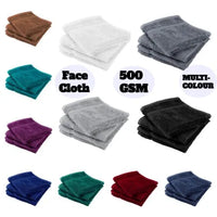 Egyptian cotton face cloths