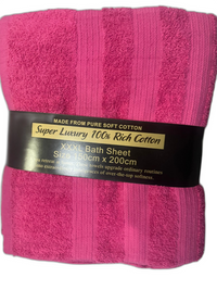 XXXL Large Jumbo Bath Sheet Towel 100% Cotton (150 x 200 CM) - Towelsbay