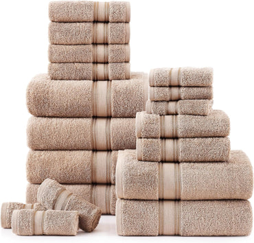 6-Piece Towel Bale - Complete Bathroom Laundry Set - Towelsbay