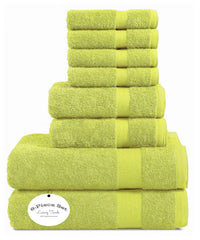 8 Piece Towels Bale Set Super Soft & Absorbent for Multipurpose use - Towelsbay