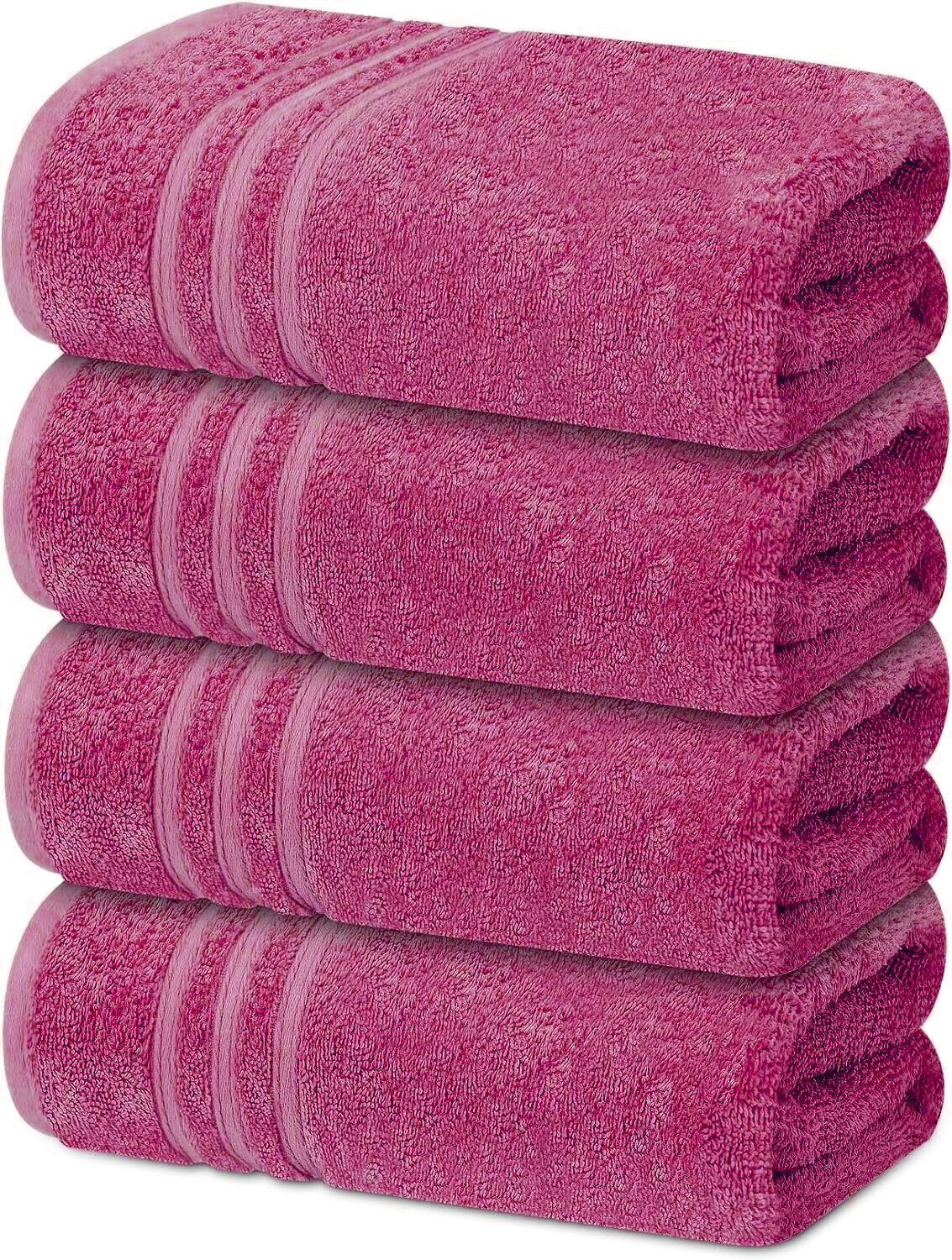 40 Pieces Bath Sheets Large Bulk Towels Set 75cm X 150 cm Bath Towels - Towelsbay