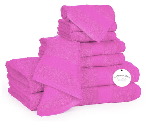 8 Piece Towels Bale Set Super Soft & Absorbent for Multipurpose use - Towelsbay