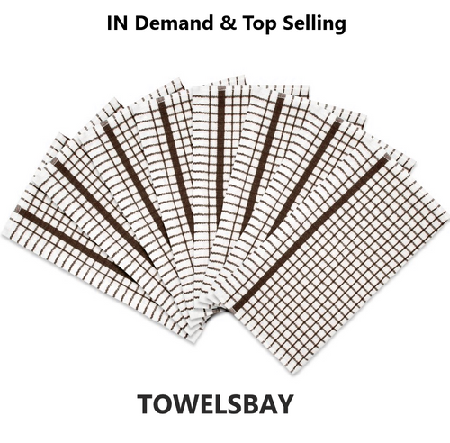 Box of 320 Luxury Wonder Dry Kitchen Cleaning Cloths Tea towels - Towelsbay