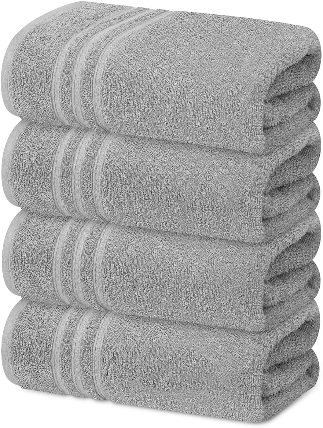 40 Pieces Bath Sheets Large Bulk Towels Set 75cm X 150 cm Bath Towels - Towelsbay