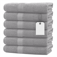 Pack of 3 & 6 Large Bath Sheets / Bathroom Towels, 100% Cotton