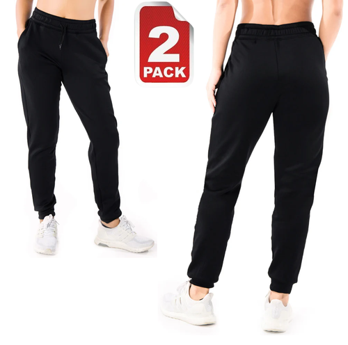 2 X Ladies Tracksuit Bottoms Womens Joggers Trousers Jogging Gym Pants Lounge Wear Fleece Sports Jog Pants S-XXL - Towelsbay