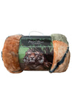 3D Animal Print Effected Mink Faux Fur Throw Fleece Blanket Soft Bed Sofa Couch Plush - Towelsbay