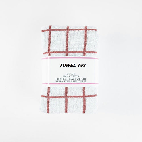 Get Your Hands on the Softest Tea Towels: 100% Cotton Terry Toweling Big Check - Towelsbay