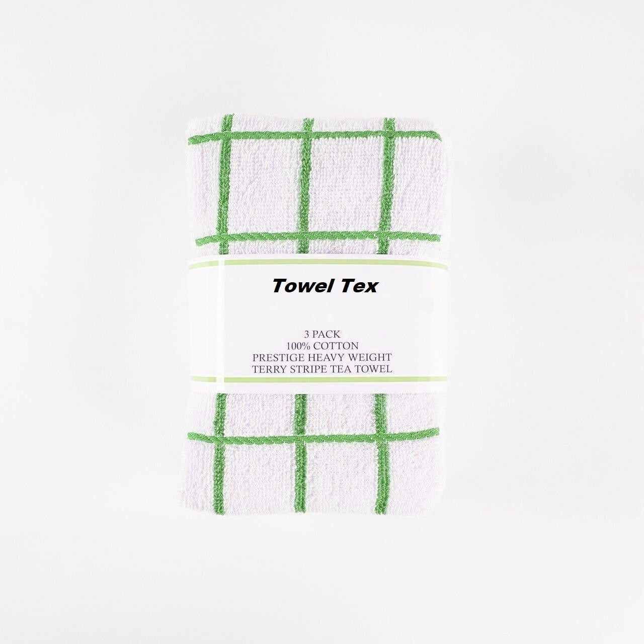 Get Your Hands on the Softest Tea Towels: 100% Cotton Terry Toweling Big Check - Towelsbay