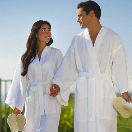 Soft and absorbent Egyptian cotton bath robe