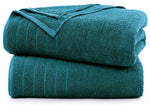 2 X Large Jumbo Bath Sheets 100% Egyptian Cotton Mega Bargain 85 X 165 cm - Towelsbay