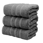 Pack of 3 Hand Towel 100% Egyptian Cotton Super Soft 3X Fingertip Towels 50x80cm - Towelsbay