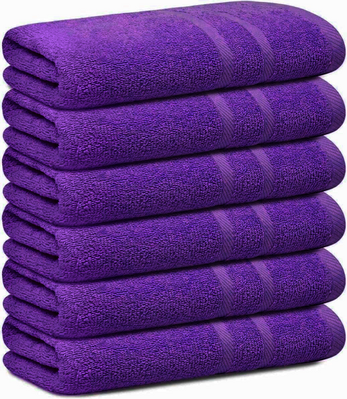 Pack of 3 & 6 Large Bath Sheets 75 X 150 cm / Bathroom Towels, 100% Cotton Towelsworld