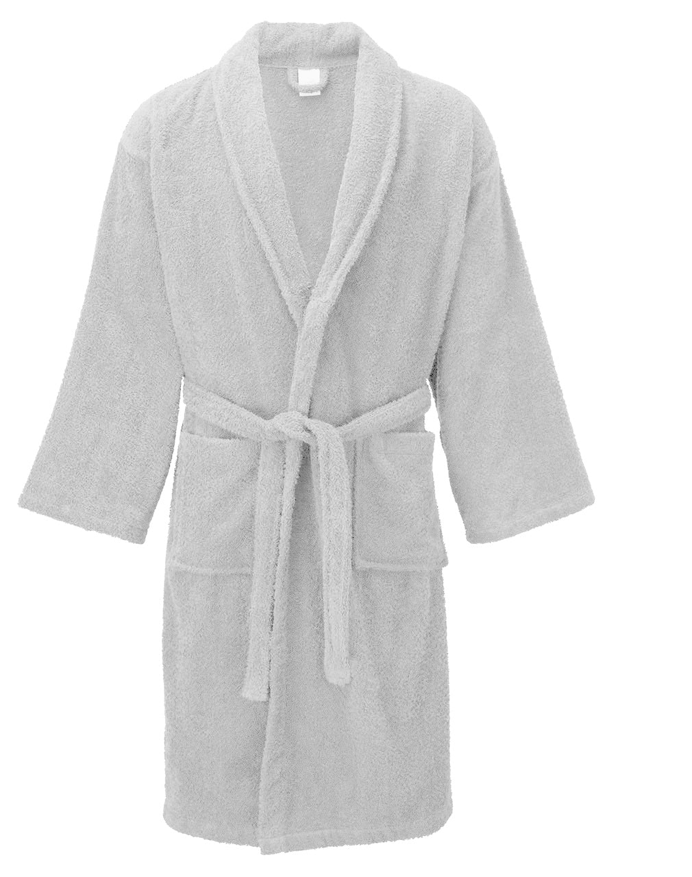 Machine Washable 100% Cotton Terry Bathrobe