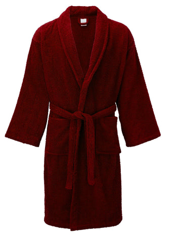 Plush 100% Cotton Terry Bathrobe for Relaxation