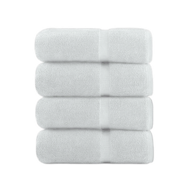 Generously sized 550gsm Egyptian cotton hand towels