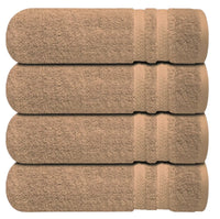 Durable and Soft Jumbo Bath Towels 4-Piece Set