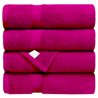 4x Extra Large Jumbo Budget Bath Sheets Luxury 100% Cotton Super Soft Big Bath Towels