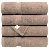 4x Extra Large Jumbo Budget Bath Sheets Luxury 100% Cotton Super Soft Big Bath Towels