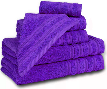 600 GSM Quality 8-Piece Towel Bale - Includes 2 Each of Face, Hand & Bath Towels Towelsworld