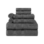 8 Pcs Towel Bale Set 100% Soft Face Hand Big Bath Sheet Bathroom Towel