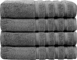 Pack of 4 - XL Giant Bath Towels, 100% Egyptian Cotton, 85 x 165 cm - Towelsbay