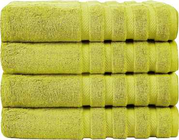 Pack of 4 - XL Giant Bath Towels, 100% Egyptian Cotton, 85 x 165 cm - Towelsbay