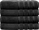 Pack of 4 - XL Giant Bath Towels, 100% Egyptian Cotton, 85 x 165 cm - Towelsbay