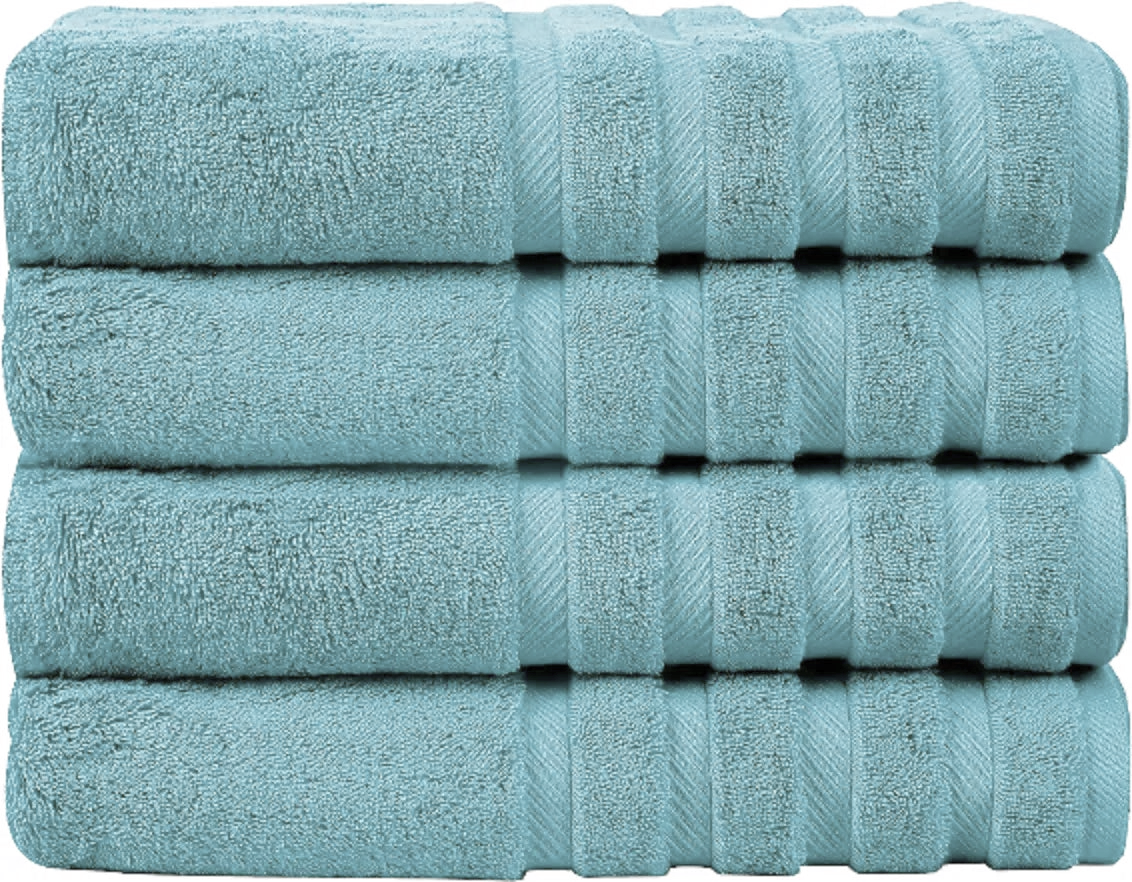 Pack of 4 - XL Giant Bath Towels, 100% Egyptian Cotton, 85 x 165 cm - Towelsbay