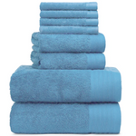 Soft Egyptian Cotton Hand Towels in Elegant Colors