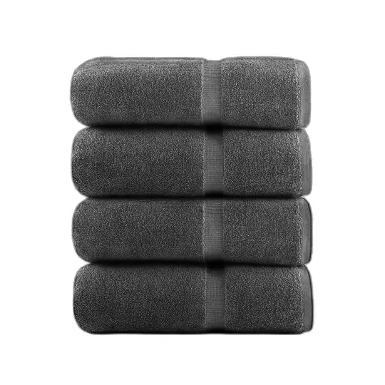 100% Egyptian cotton big hand towels in white