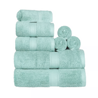 Complete Your Bathroom with This 8 Piece 600GSM Zero Twist Towels Bale