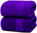 2X Large Super Jumbo Bath Sheet 100% Luxury Soft Big XL Bathroom Towel 100 X 200cm