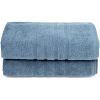 Pack of 2 Large Super Jumbo Bath Sheets 100 X 200cm 100% Egyptian Cotton Soft Towels 500 GSM - Towelsbay