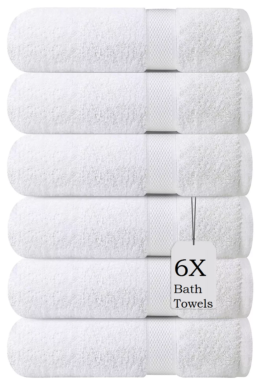 Super Soft 500GSM Institutional - Hotel Bath Towels 70 x 130cm Towelsworld