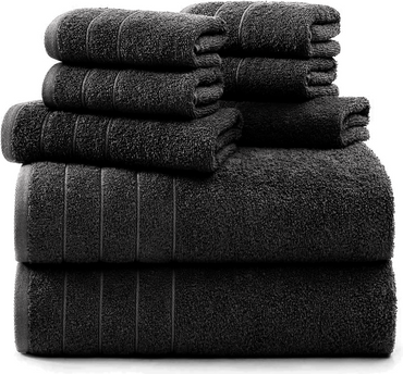 Indulge in Luxury with Our 100%Egyptian Cotton 8 Piece Towel Set 500GSM - Towelsbay