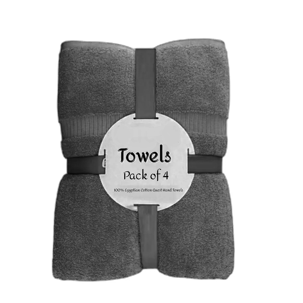 Luxury at Your Fingertips: Buy the Set of 4 High Quality 100% Cotton Hand Towels - Towelsbay