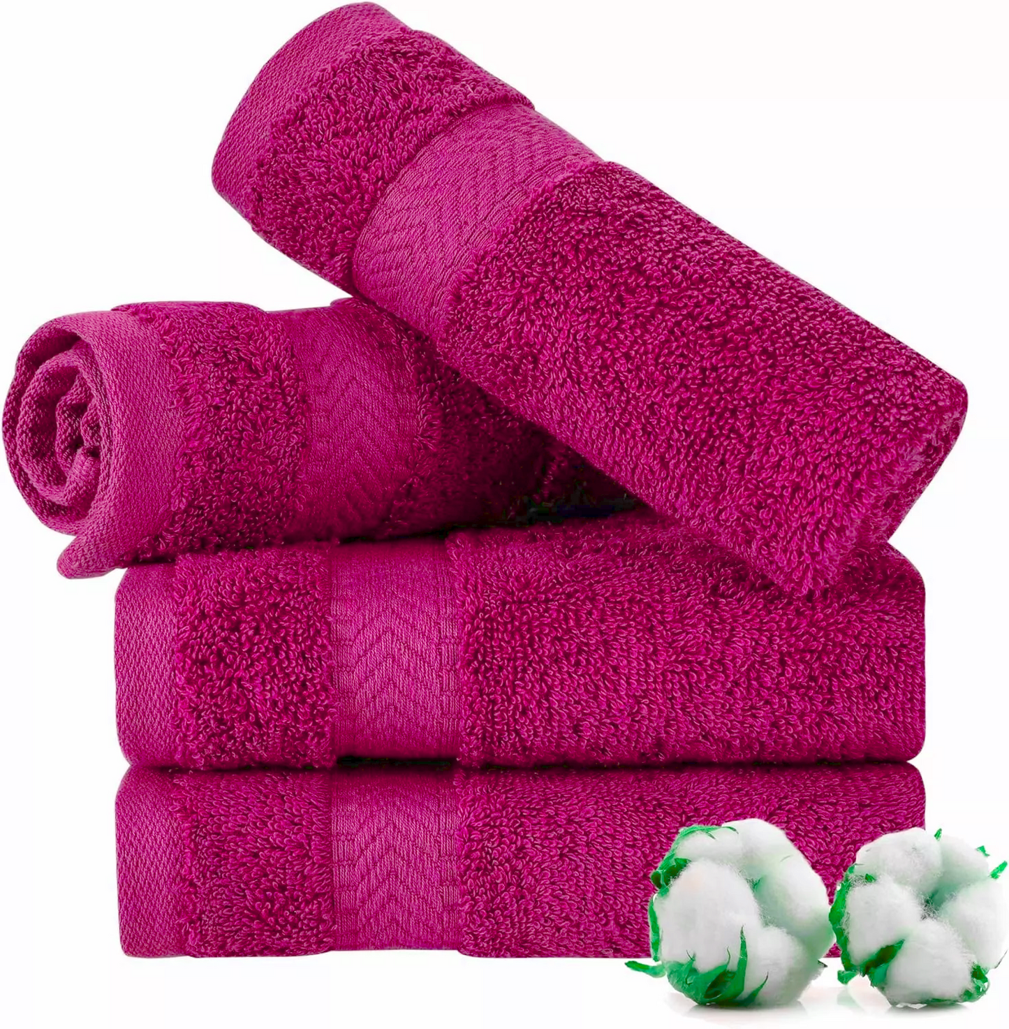 450 GSM Value Range Towels - 100% Cotton Face Cloths